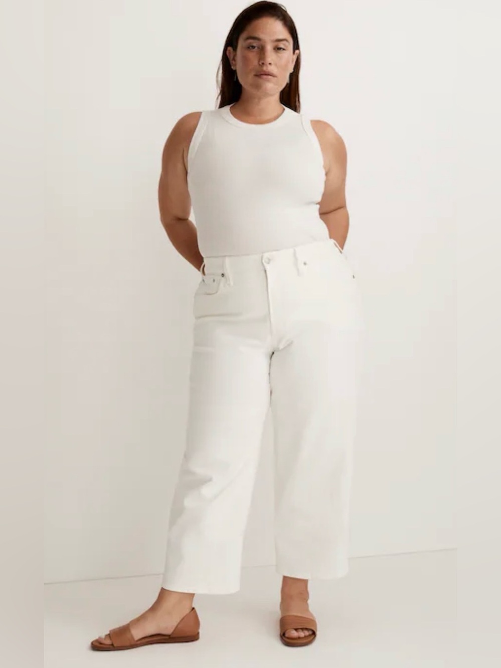 Madewell | The Perfect Vintage Wide-Leg Crop Jean | 18W